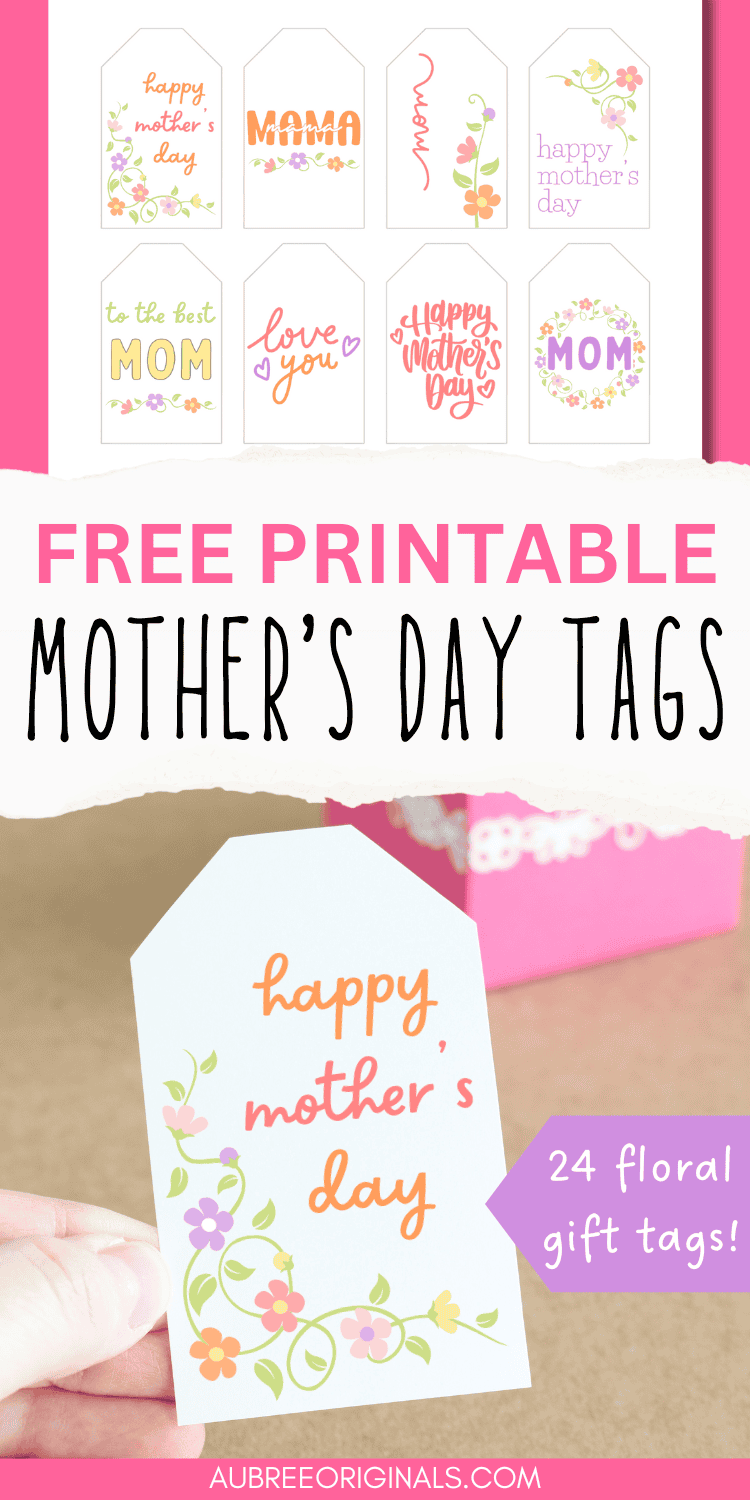 free printable mothers day tags