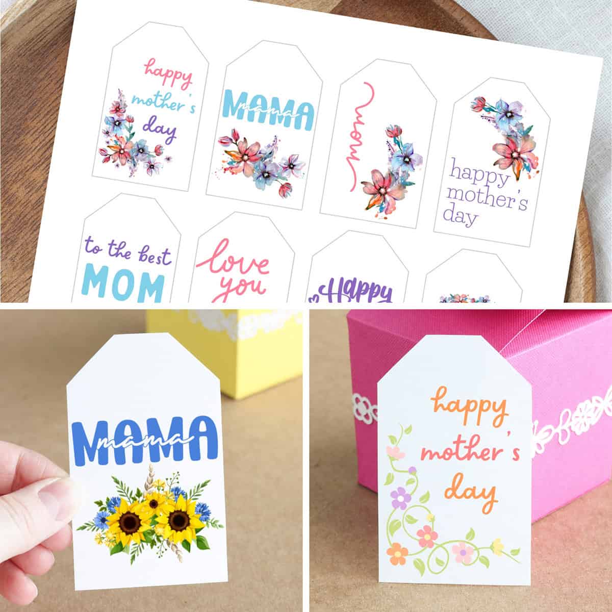 Free Printable Mother’s Day Gift Tags