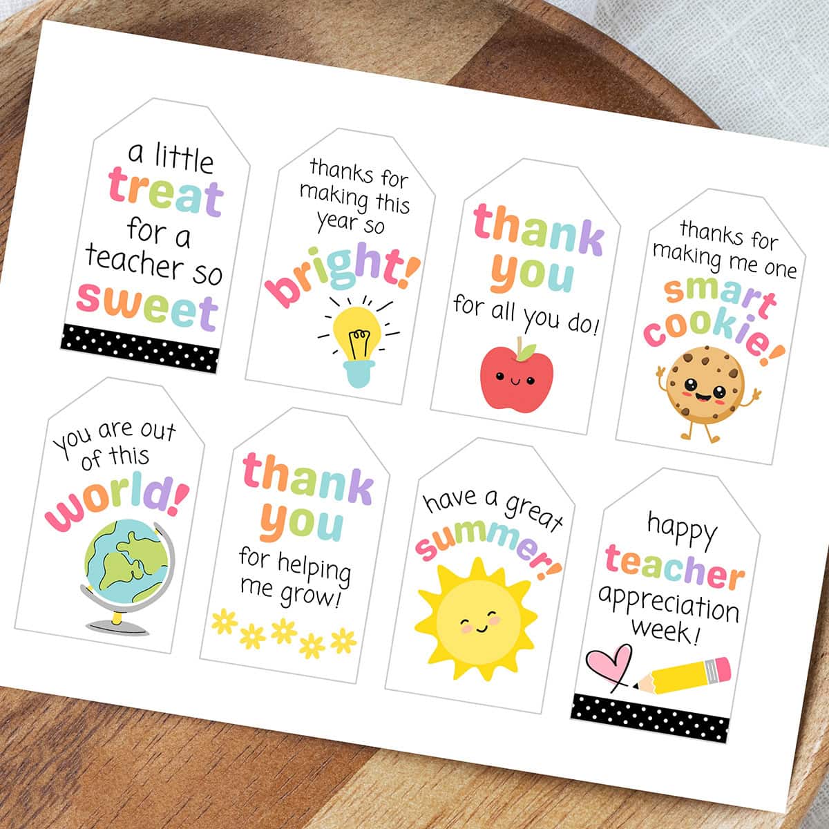 free teacher appreciation gift tags
