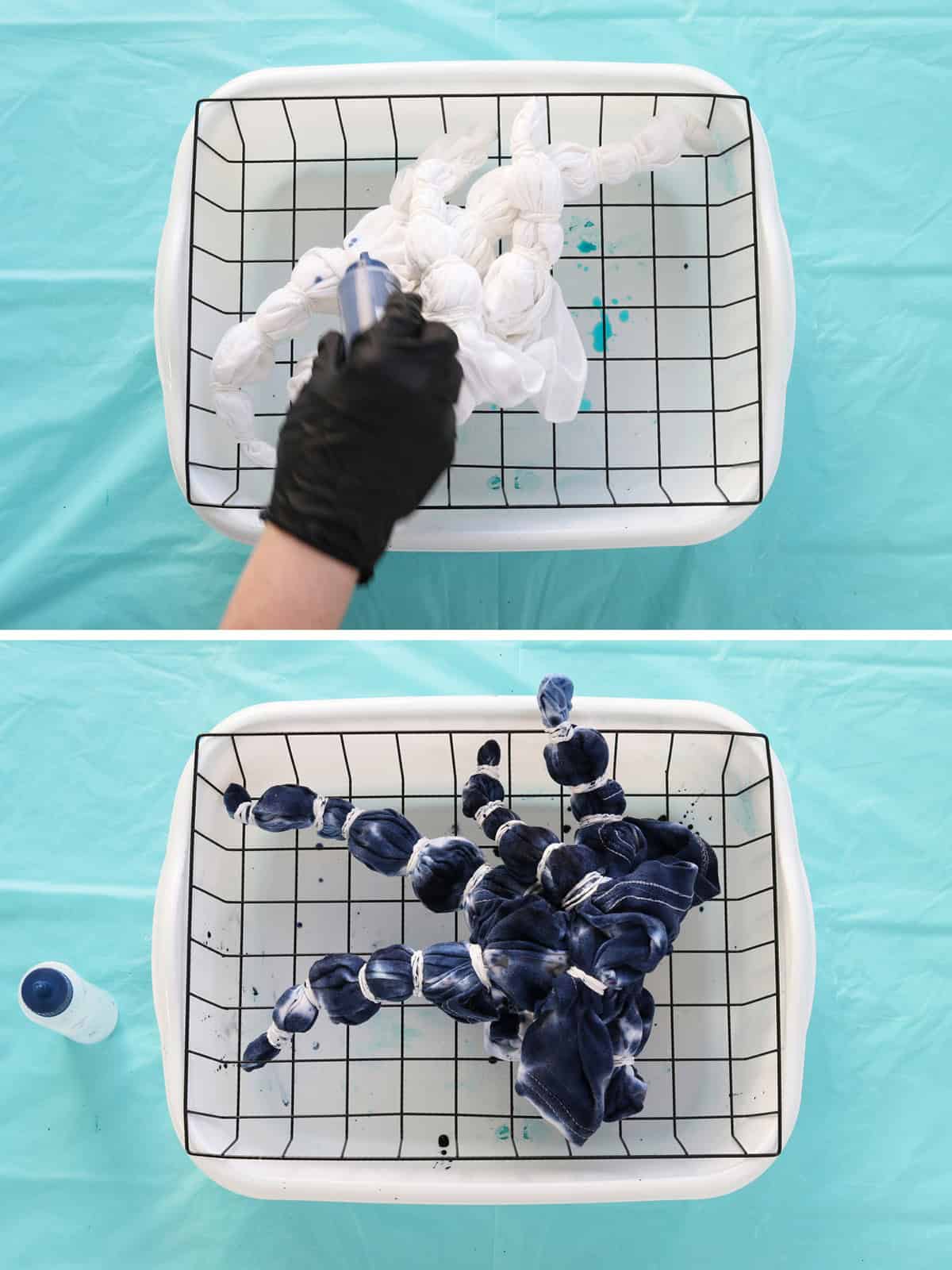 DIY geode tie dye shirt easy tutorial
