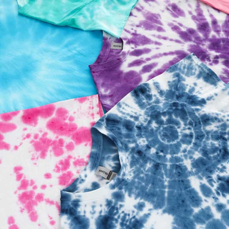 How to Tie Dye With One Color: 5 Easy Techniques