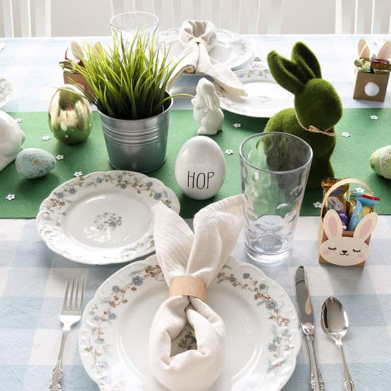 easy easter tablescape ideas